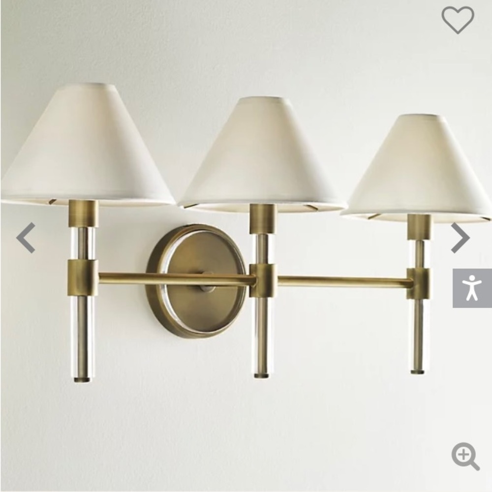 Ralph Lauren Robert Vanity Light Fixture - Picture 4 of 7